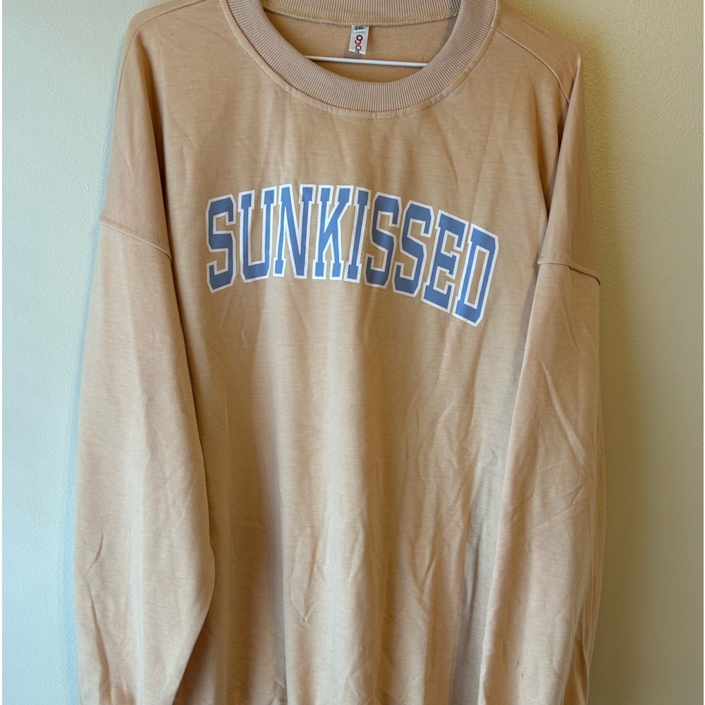 Sunkissed fleece pullover, size 2XL